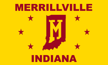 Flag of Merrillville IN
