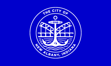 Flag of New Albany IN