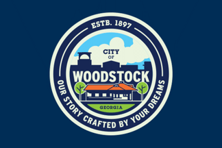 Flag of Woodstock GA