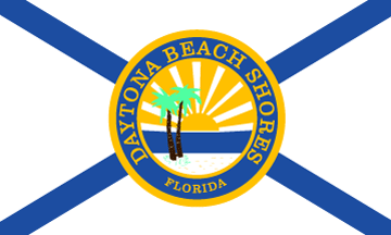 Flag of Daytona Beach Shores FL