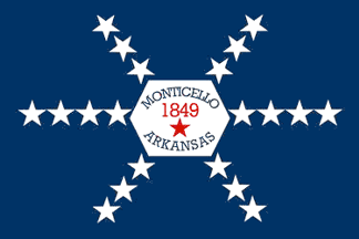 Flag of Monticello AR