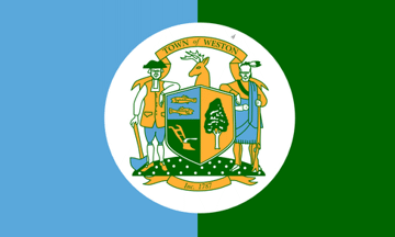 Flag of Weston CT