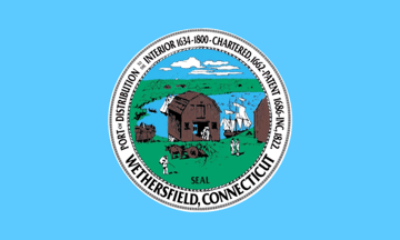 Flag of Wethersfield CT
