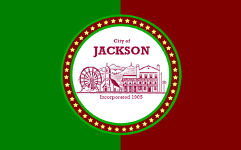 Flag of Jackson CA