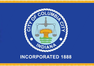 Flag of Columbia City IN