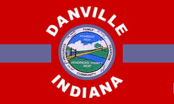 Flag of Danville IN