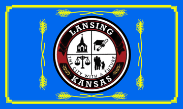 Flag of Lansing KS