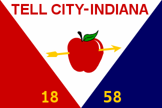 Flag of Tell City IN