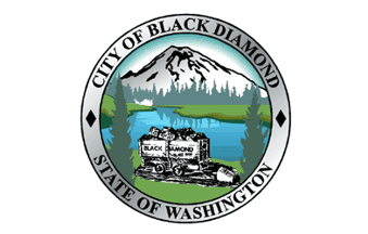 Flag of Black Diamond WA