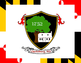 Flag of Clarksburg MD