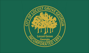 Flag of Locust Grove GA