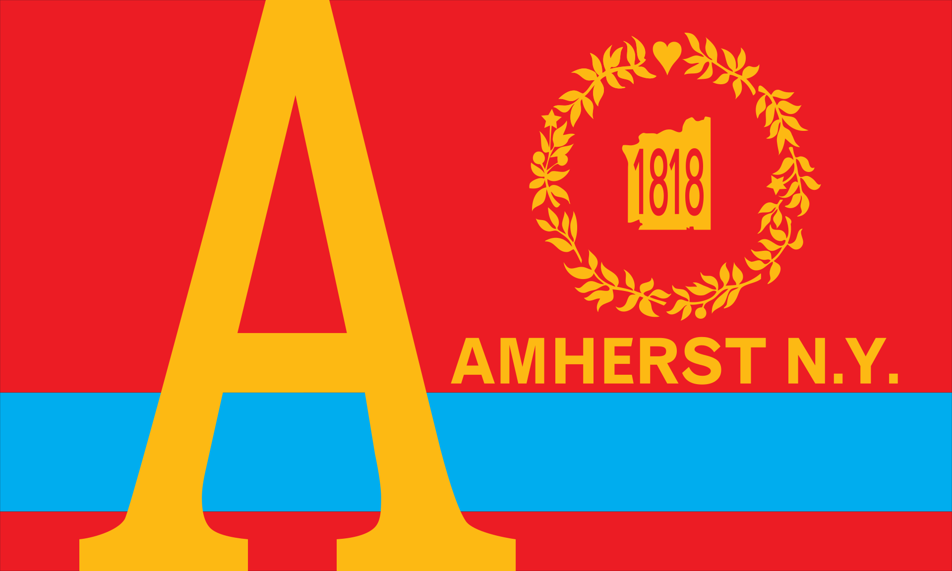 Flag of Amherst NY