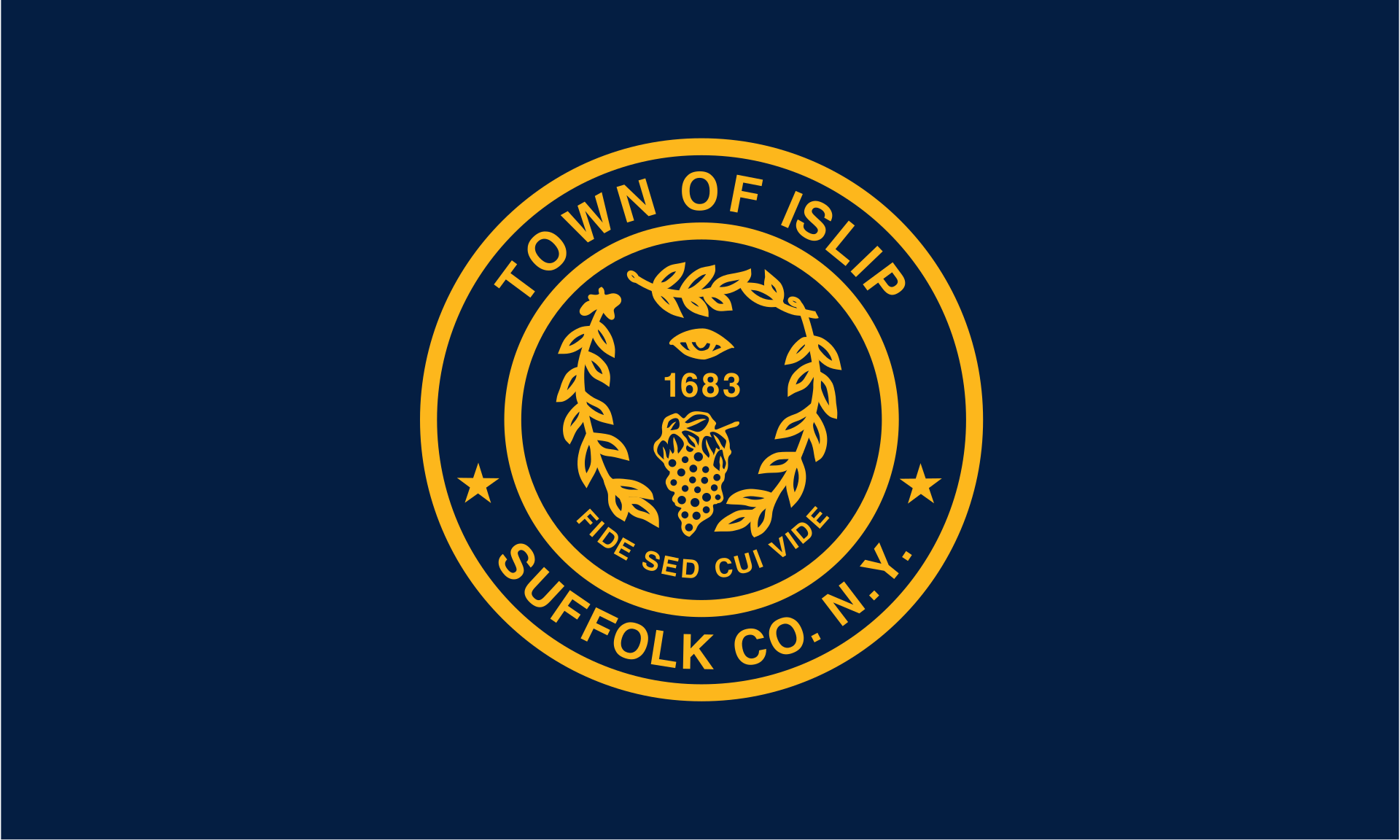 Flag of Islip NY