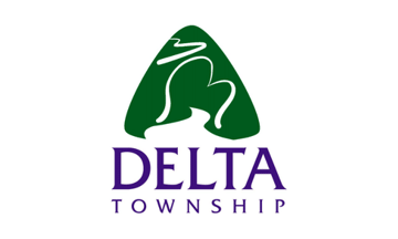 Flag of Delta township