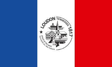 Flag of Loudon TN