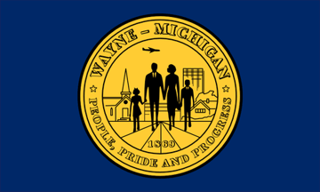 Flag of Wayne MI