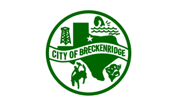 Flag of Breckenridge TX