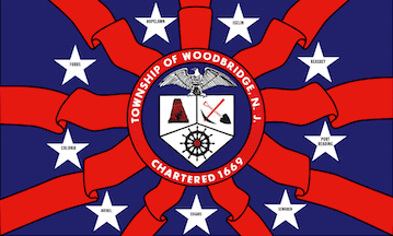Flag of Woodbridge NJ