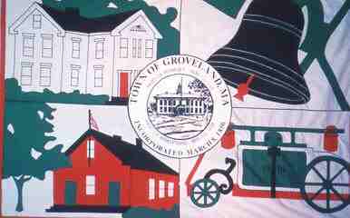 Flag of Groveland MA