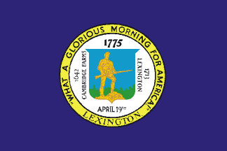 Flag of Lexington MA