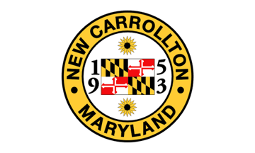 Flag of New Carrollton MD