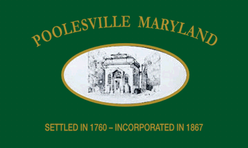 Flag of Poolesville MD