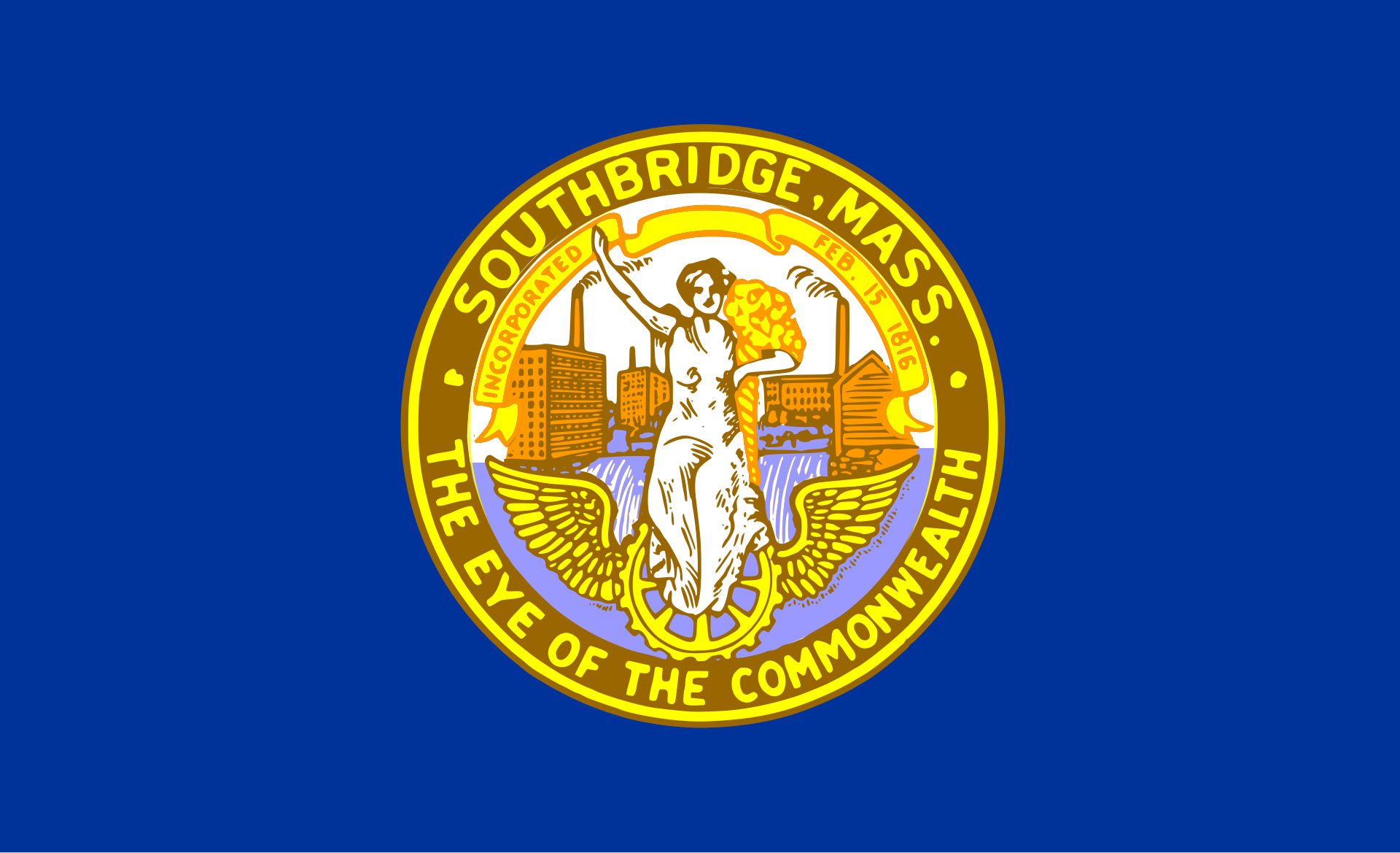 Flag of Southbridge MA
