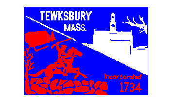 Flag of Tewksbury MA