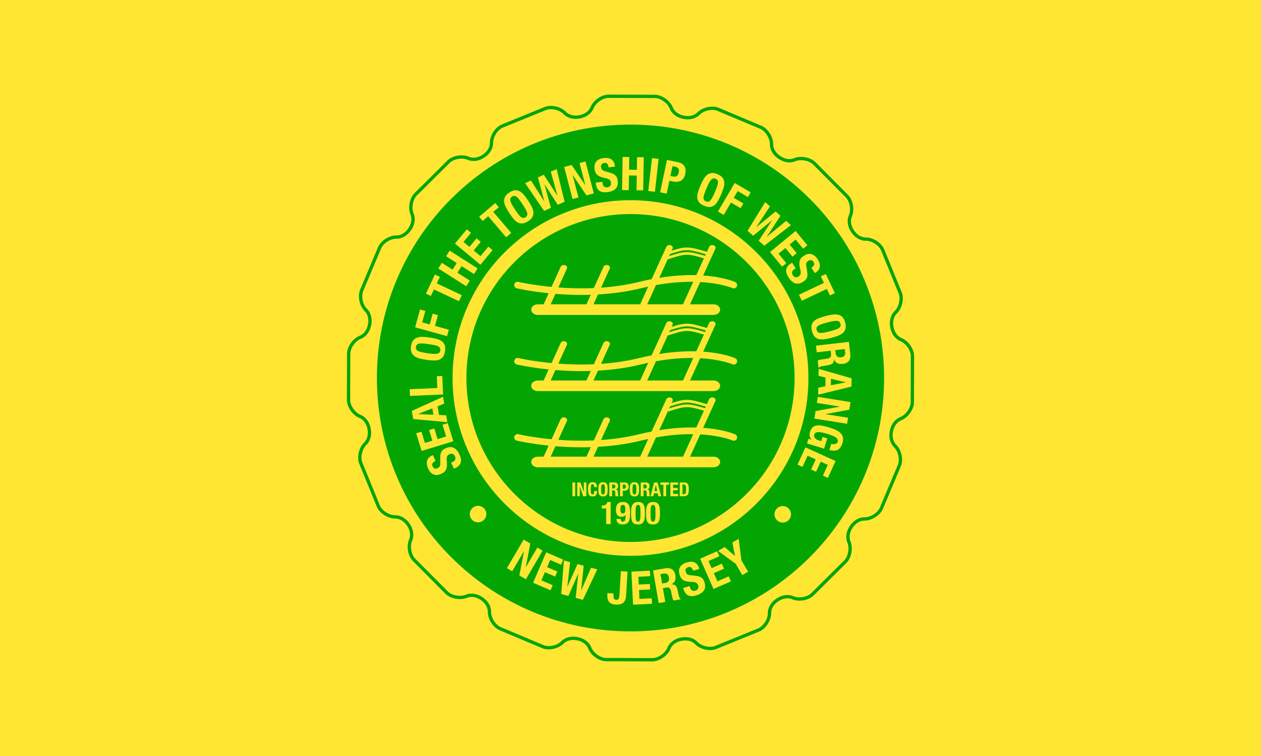 Flag of West Orange NJ