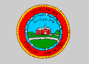 Flag of Leicester MA