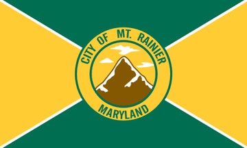 Flag of Mount Rainier MD
