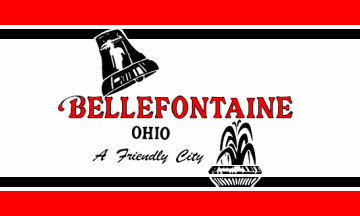 Flag of Bellefontaine OH