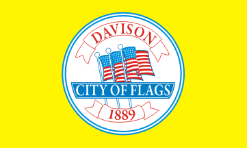 Flag of Davison city