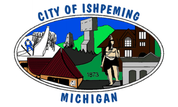 Flag of Ishpeming city MI