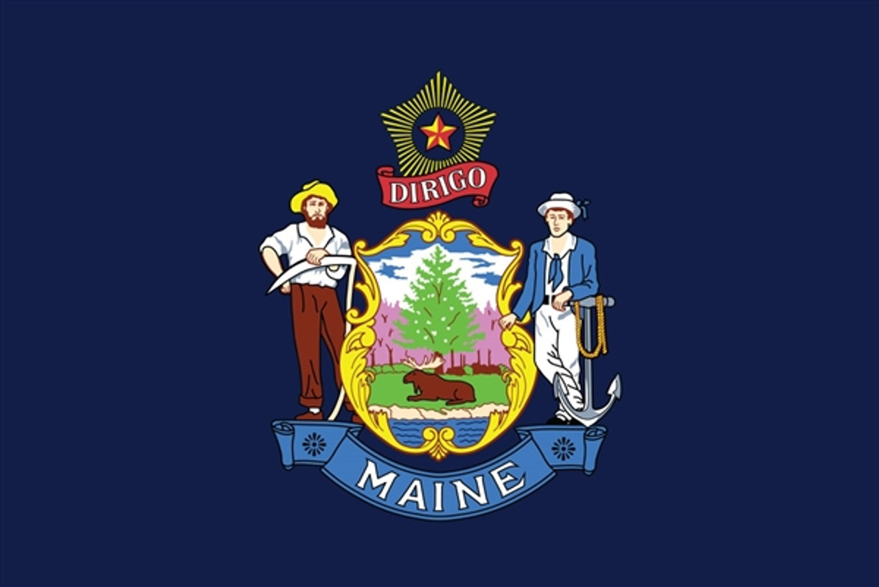 Flag of Maine